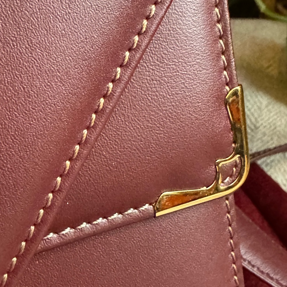 🌹SOLD on website🌹 Cartier Must de Cartier vintage leather crossbody - Picture 7 of 16